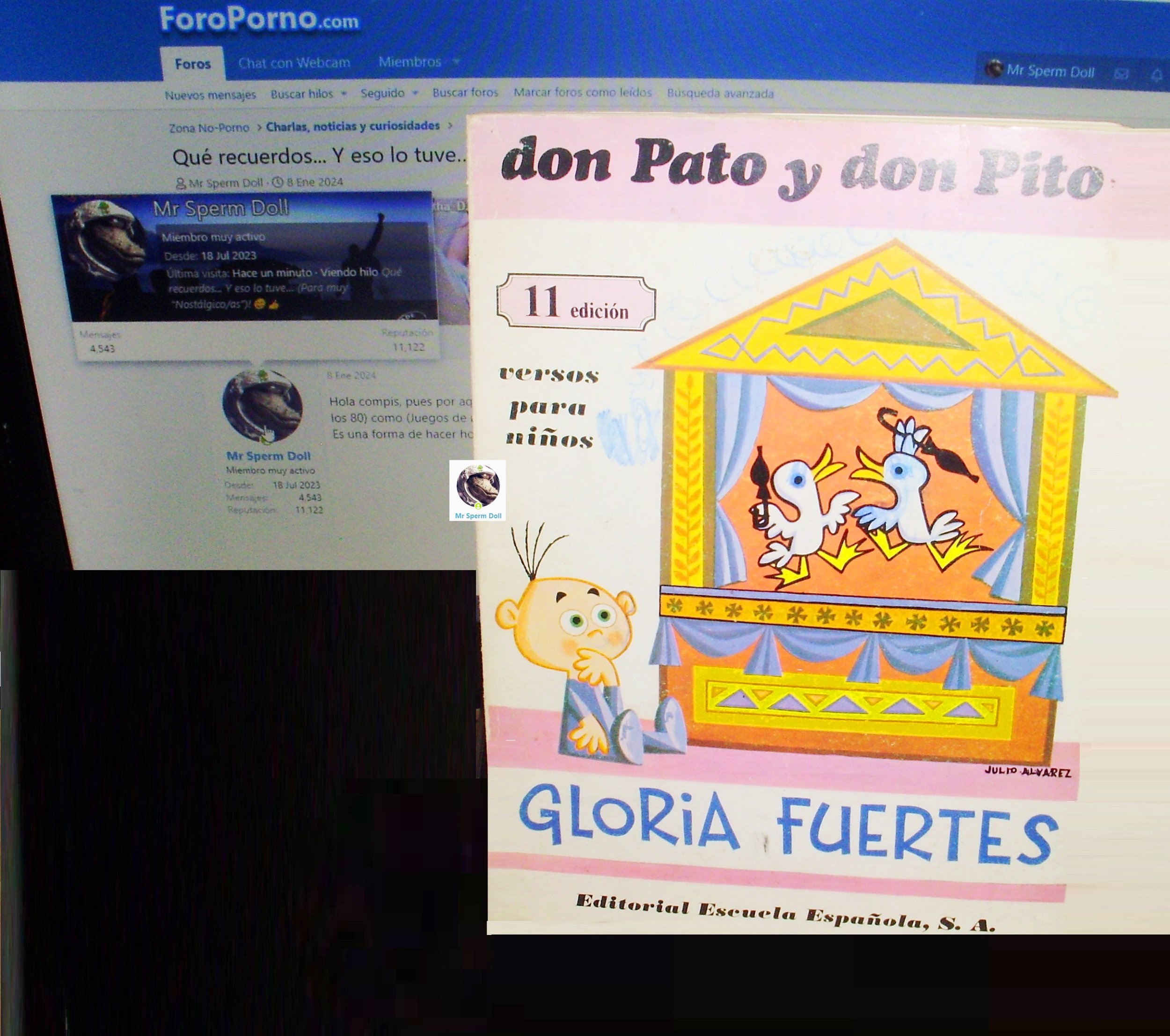 1 Gloria Fuertes Libro Don Pato y Don Pito Mr Sperm Doll.JPG