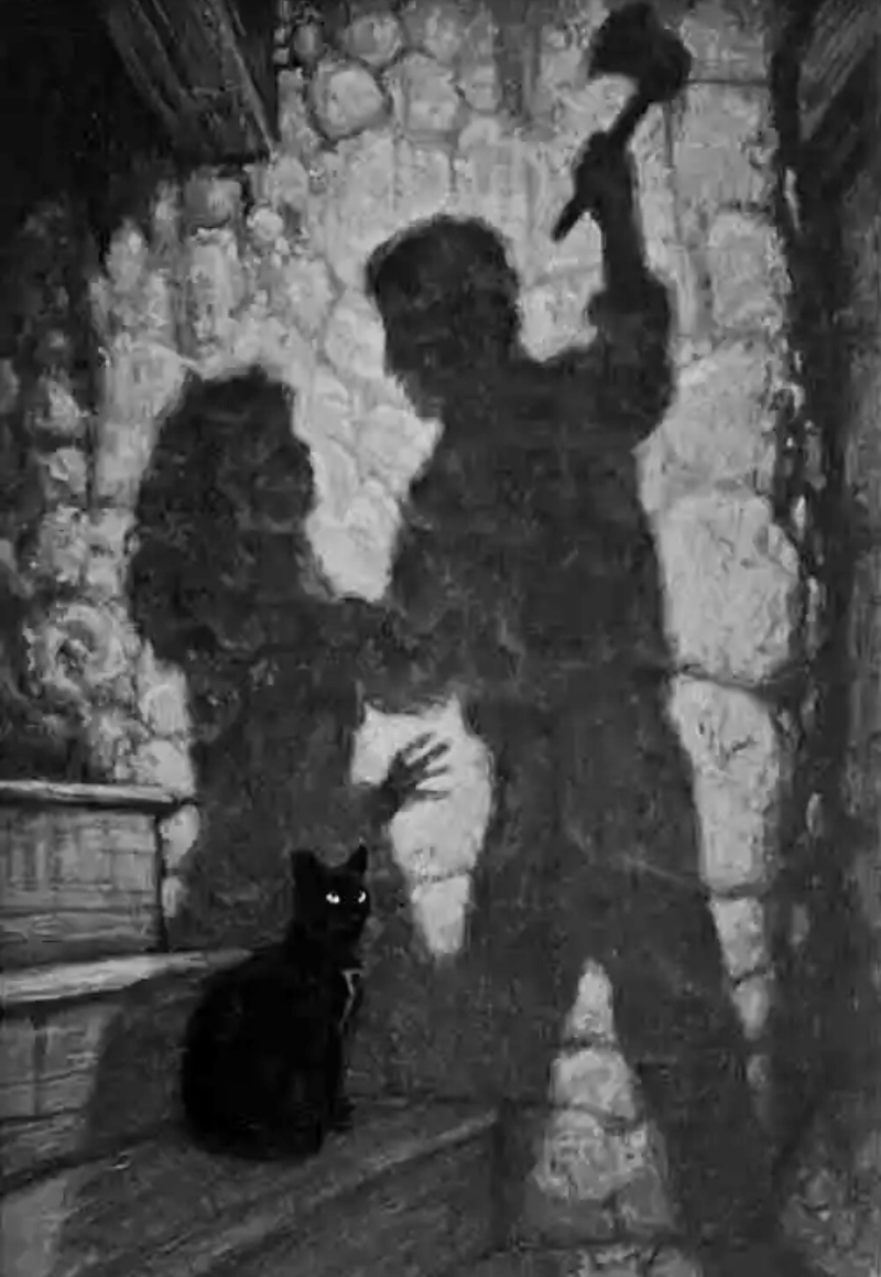 4 Marido mata  la mujer Edgar Allan Poe El Gato Negro.png