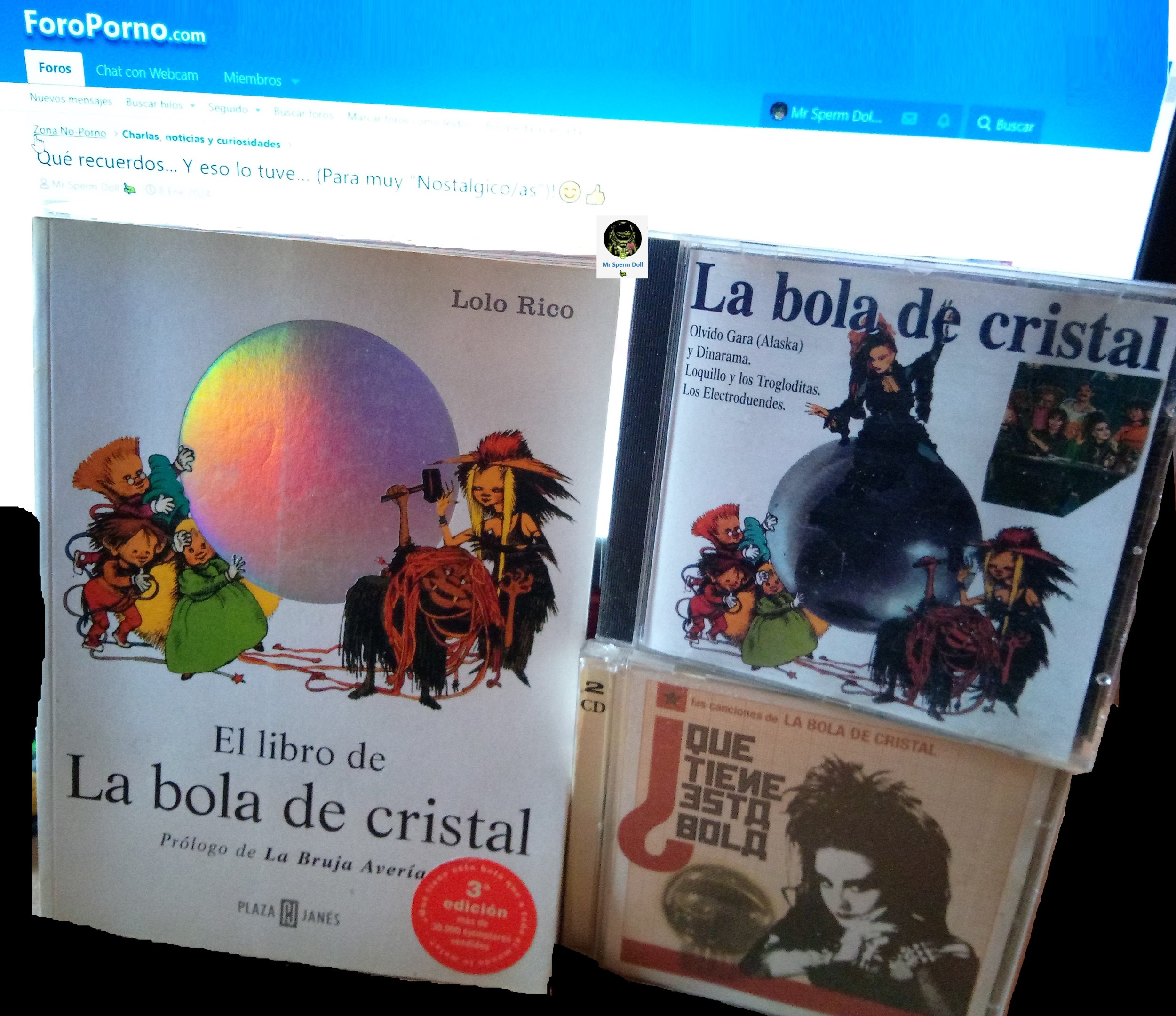 Bola De Cristal Libro y CdsMr Sperm Doll 🐊.jpg