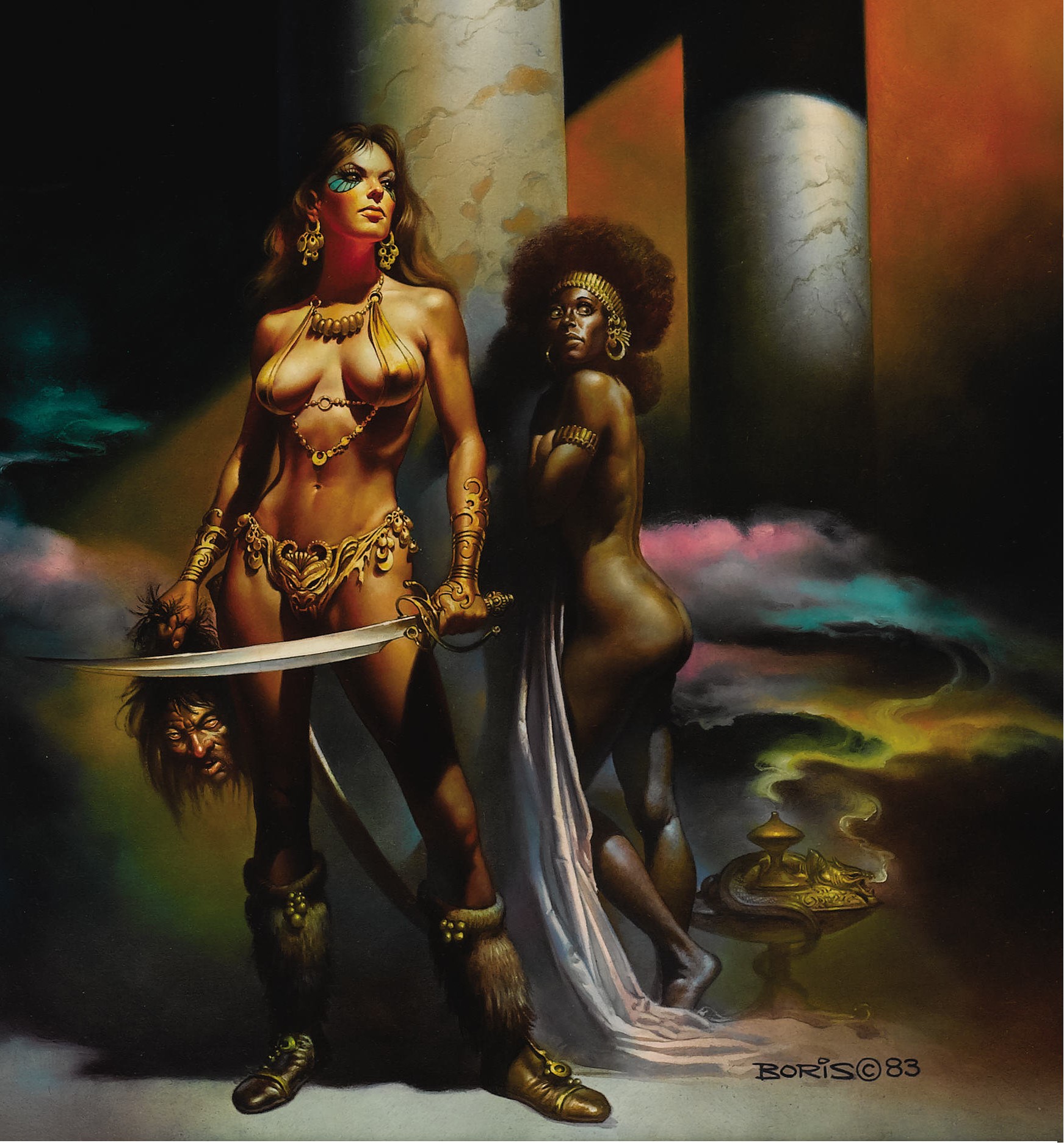 Boris-Vallejo-Cheon-of-Weltanland-Book-1-The-Four-Wishes-Paperback-Cover-Painting-Original-Art.jpg