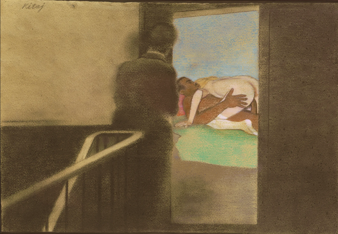 Kitaj This Knot of Life, 1975,.png