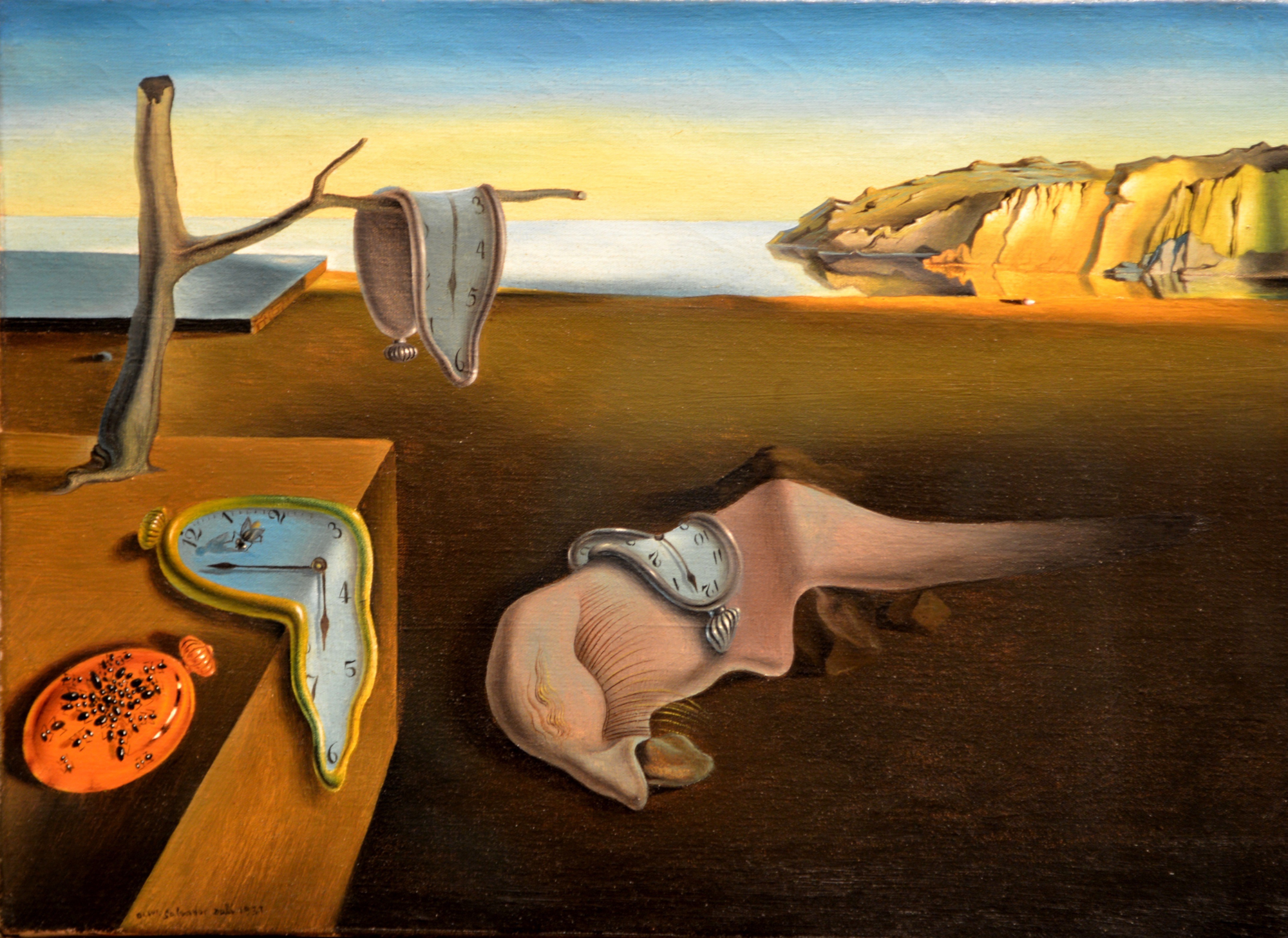 La persistencia de la memoria - Salvador Dalí.png