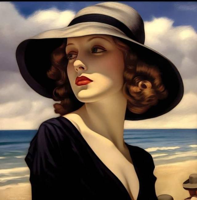 Le Yack_Bord de Mer Coco_tributo_Tamara_Lempicka.jpg