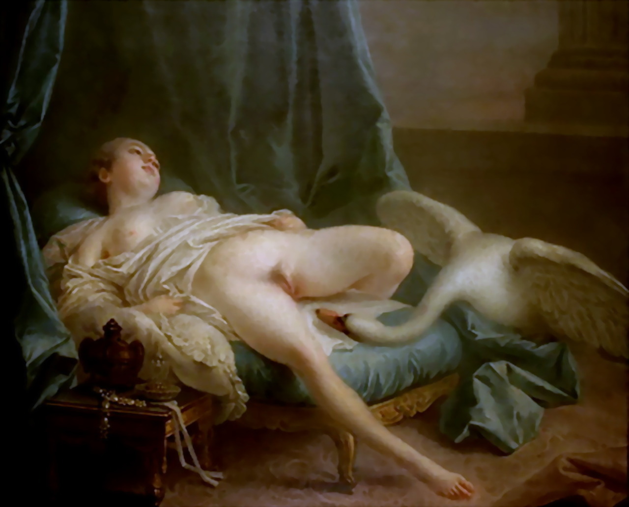 Leda and the swan, François Boucher, 1740.jpg