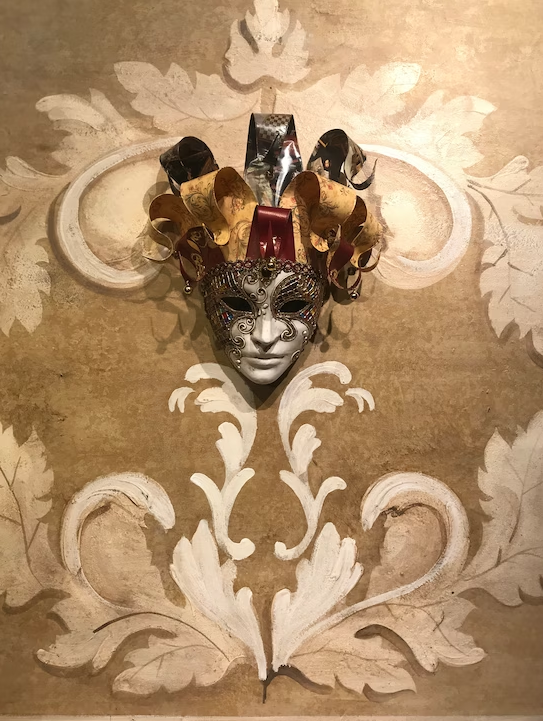 Máscara veneciana máscara de bufón 🎭.png