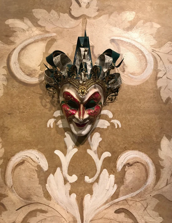 Máscara veneciana máscara del guasón 🎭.png