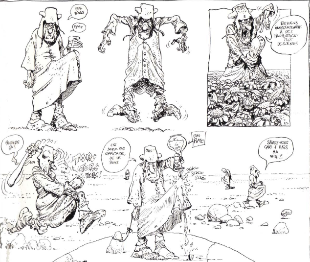 Moebius-Le bandard fou BN.png