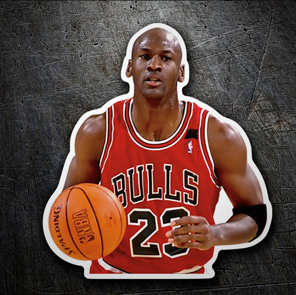 Pegatina Michael Jordan Chicago Bulls 23.png