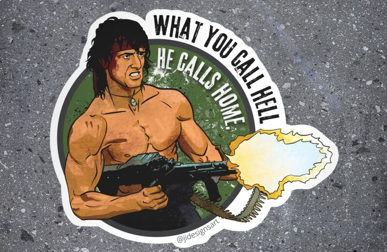 Pegatina Rambo Sylvester Stallone e.png