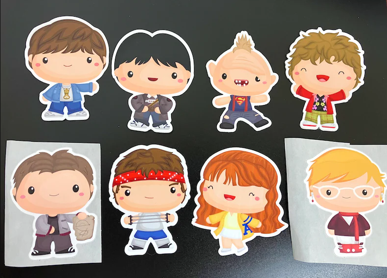 Pegatinas de vinilo de personajes ilustrados de Goonies.png