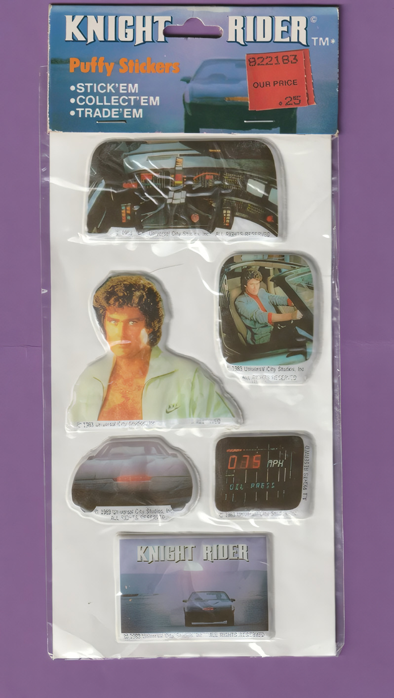 Pegatinas El Coche Fantástico - David Hasselhoff - 1980.jpg