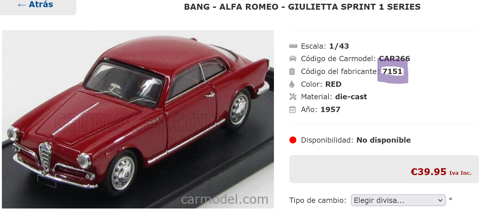 Screenshot 2025-07-18 at 18-07-03 BANG 7151 Escala 1_43 ALFA ROMEO GIULIETTA SPRINT 1 SERIES RED.png