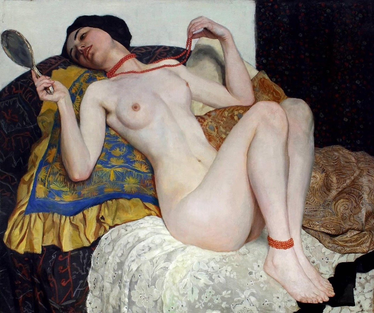 The Coral Necklace [Die Korallenkette] by Wilhelm Gallhof, 1917.jpg