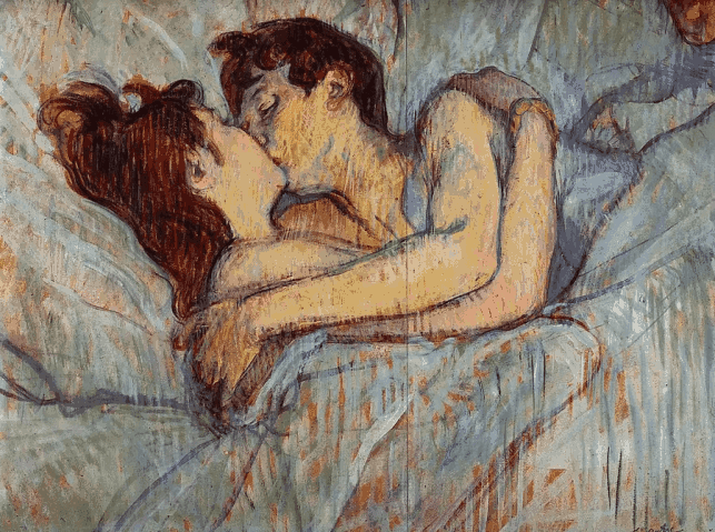 Toulouse-Lautrec, In Bed The Kiss.png