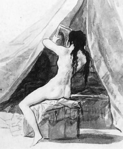 X Mujer ante el espejo.1796 Goya..gif